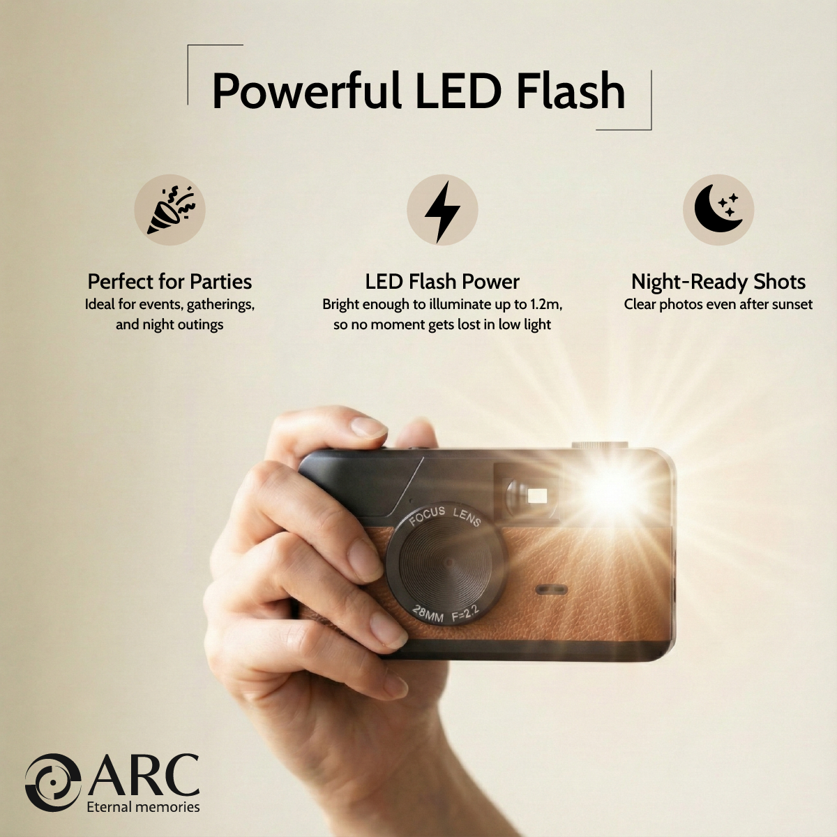 ARC Vintage Memory Camera