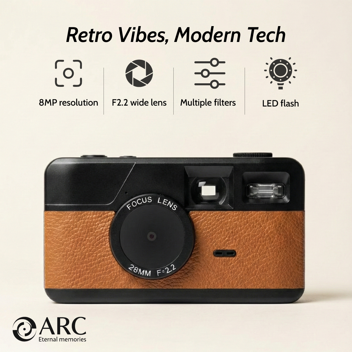 ARC Vintage Memory Camera