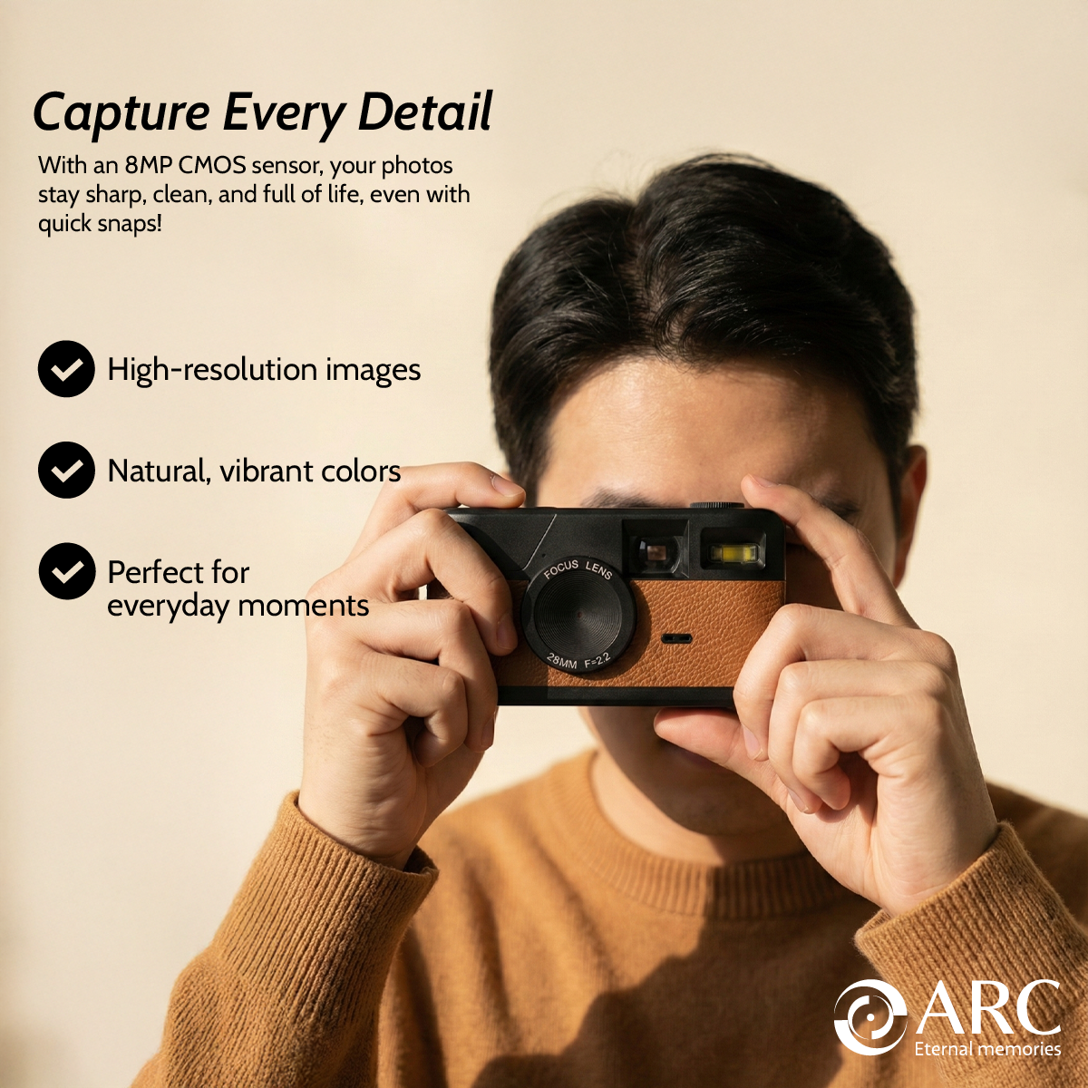 ARC Vintage Memory Camera